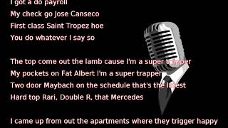 Future - Super Trapper (lyrics)