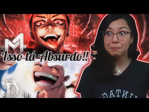 (QUALIDADE!!) Sukuna (Jujutsu Kaisen) | M4rkim & Luffy (One Piece) | Daarui | REACT
