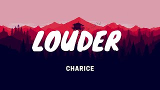 Louder-  Charice - Lyrics Video