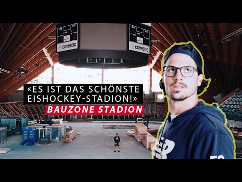 Spektakuläre Bilder aus Davos: Eines der schönsten Eishockeystadien überhaupt wird renoviert