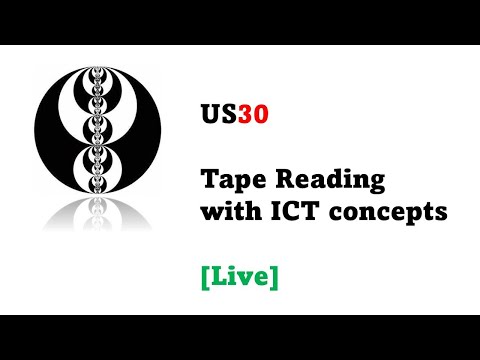 Live Tape Reading-US30 with ICT concepts