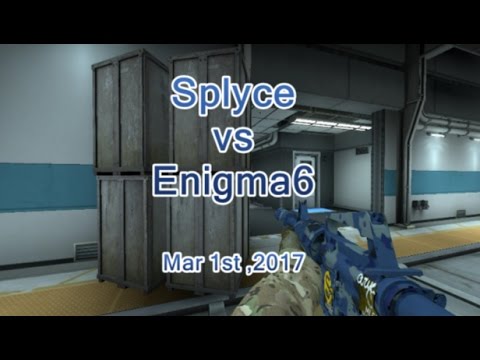 CS:GO - Splyce vs Enigma6 (Mar 1, 2017) | cs go highlights