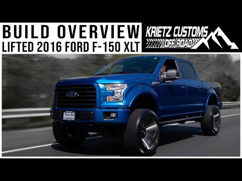 Build Overview: Lifted 2016 Ford F-150 XLT │ Krietz Customs