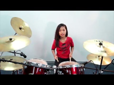 Europe - The Final Countdown Silent Knight Version Drum Cover by Nur Amira Syahira