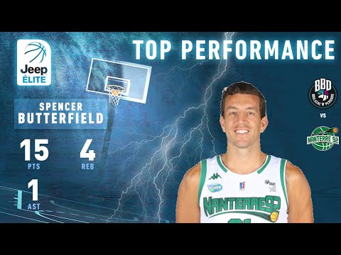 Spencer Butterfield (15 points) Highlights vs. Boulazac