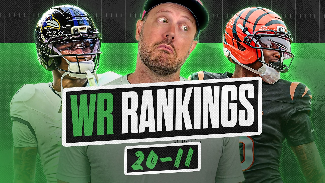 WR Rankings Countdown: 20-11 + Risky Picks