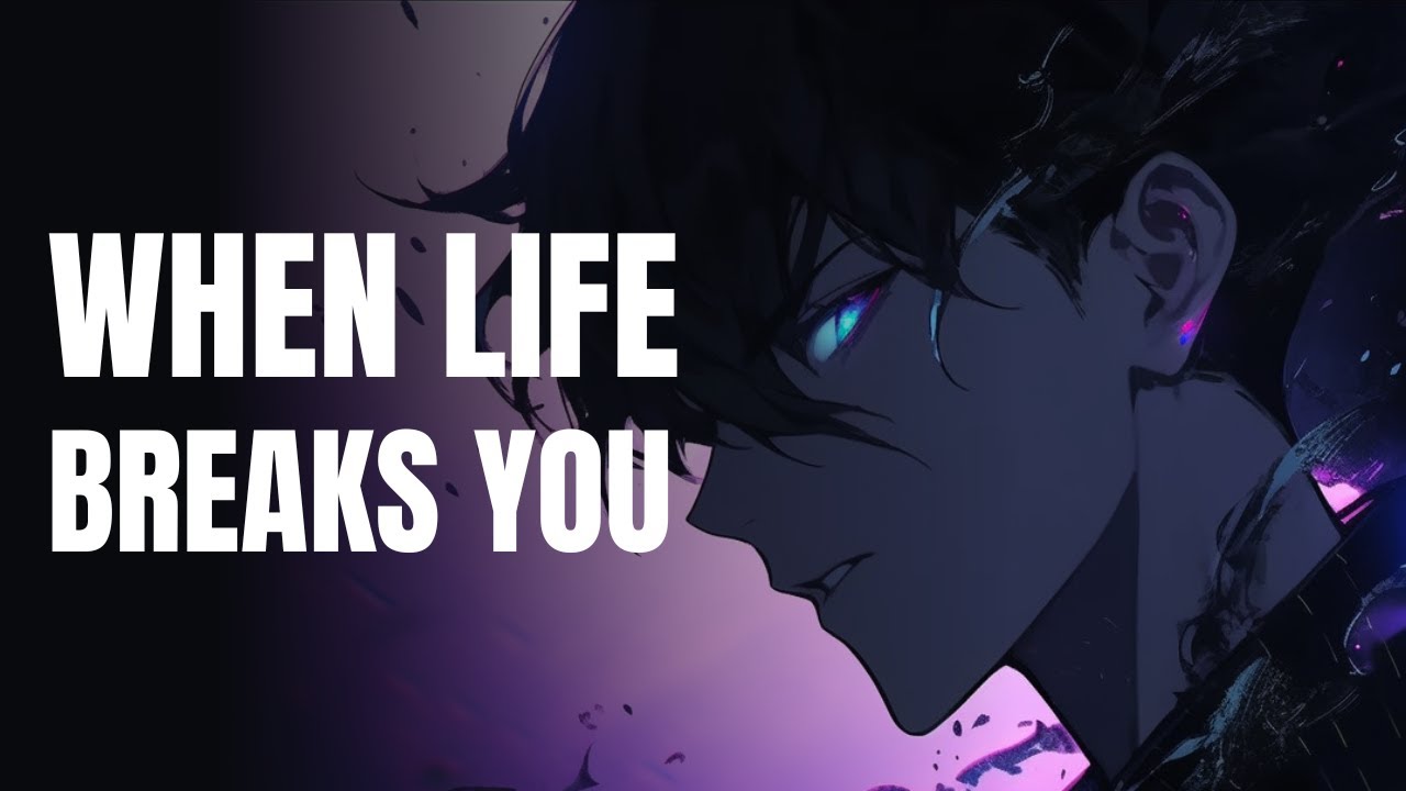 WHEN LIFE BREAKS YOU| SOLO LEVELING MOTIVATION | EVERYTHING ENDS HERE - GUNPOWDERBOB #sololeveling