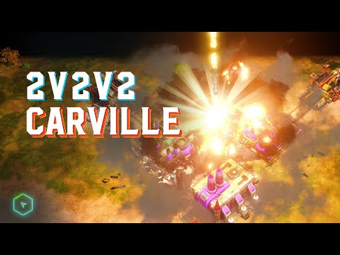 2v2v2 on Carville - Red Alert 3