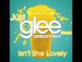 Isn't She Lovely - Glee Cast (HQ FULL STUDIO ...