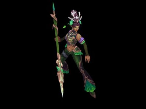 La Ilusión Nidalee (Emerald) Chroma - League of Legends 2023