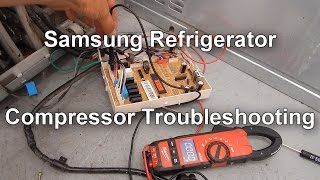 Samsung Refrigerator Not Cooling - Testing the Compressor Relay