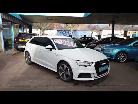 AUDI A3 S LINE 2017 1.6 TDi **FOR SALE**  www.mjautos.co.uk