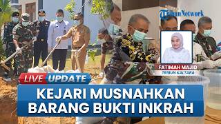 Kejari Nunukan Musnahkan Barbuk 47 Perkara Pidana Inkrah: Sabu, Alat Rumah Tangga hingga Pakaian