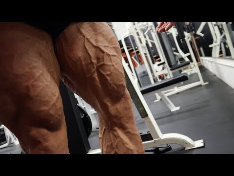 Quad workout 3 weeks out Olympia 2018