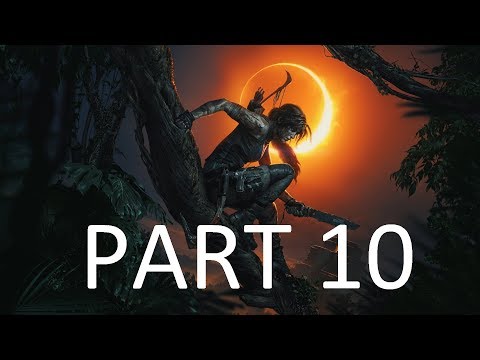 SHADOW OF THE TOMB RAIDER Walkthrough Gameplay Part 10 - THE MOUNTAIN TEMPLE (Xbox One X)