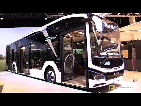 2020 Man Lions City 12E Walkaround - Electric Bus Exterior Interior Tour