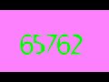 NUMBERS 1 TO 100 000 10 FONTS