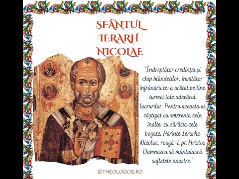 Predica PF Daniel - Sfântul Ierarh Nicolae