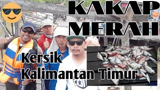 preview picture of video 'Bravo Anglers Club : Panen Red Snapper ( Kakap Merah ) di Perairan Kersik Kalimantan Timur'