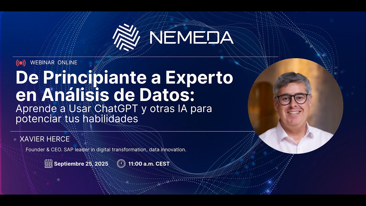 «De principiante a experto en análisis de datos: aprende a usar ChatGPT y otras IA para potenciar tus habilidades»
