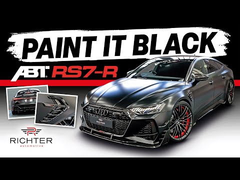 Paint It Black - Audi RS7-R | ABT Sportsline | Richter Automotive