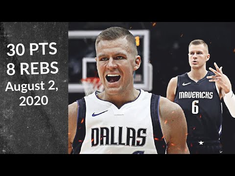 Kristaps Porzingis 30 PTS 8 REBS | Mavs vs Suns | Full Highlights 8/2/20