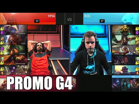 Huma vs ROCCAT | Game 4 S6 EU LCS Summer 2016 Promotion Tournament | HMA vs ROC G4 1080p