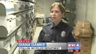 preview picture of video 'O'Fallon Casting donates file storage to local Police Department'