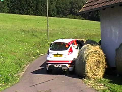crash ADAC Rally Deutschland 2010 Al-Sheikh / Duffy