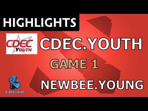 CDEC.Youth vs Newbee.Young [Game 1] SL i-League StarSeries S2 - Dota Highlights