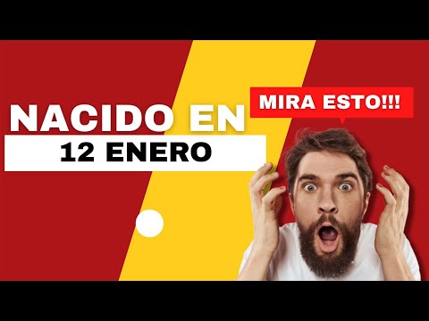 Nacido el 12 de Enero | Este es el SECRETO DE TI | Feliz Cumpleaños