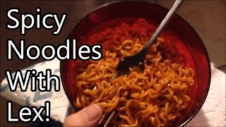 Spicy Noodles With Lex!: Vlogmas Day 7