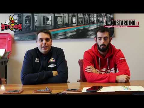 Pre-partita di Pompea Mantova - De Longhi Treviso con coach Seravalli e Luca Vencato