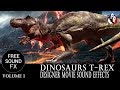 Dinosaur Sound Effects Pack Volume 1 T Rex