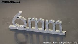 3000W Laser Machine Cutting Carbon Steel #lasermachine #lasermachine