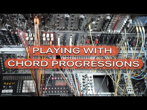 Eurorack modular session with Chord Progressions on the Winter Modular Eloquencer