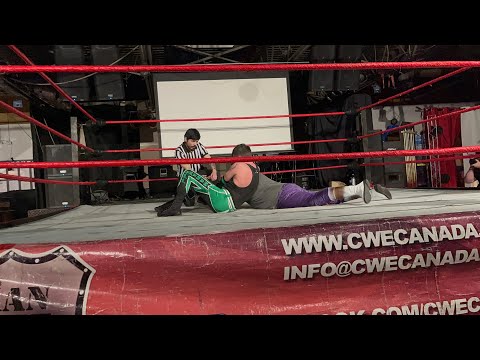 (18+) CWE Live in Transcona, MB - Chris Marxwell vs Harvey Santana