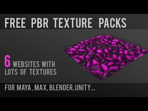 Free PBR's for 3d projects