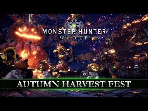 Monster Hunter: World - Autumn Harvest Fest Event Begins for Console