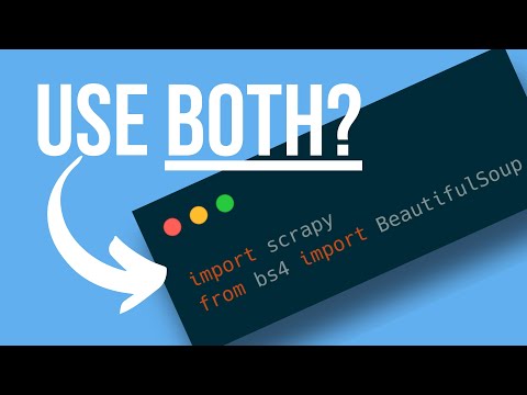 I Think Scrapy Is Easier Than BS4