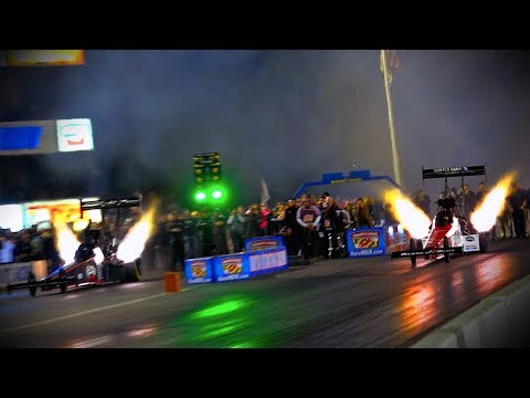 TOP FUEL MATCH RACE - CLAY MILLICAN VS DOM LAGANA!