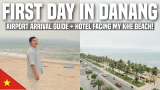 Download lagu FIRST DAY in DANANG, VIETNAM: Airport Guide   Hotel facing My Khe Beach 🇻🇳| Ivan de Guzman mp3