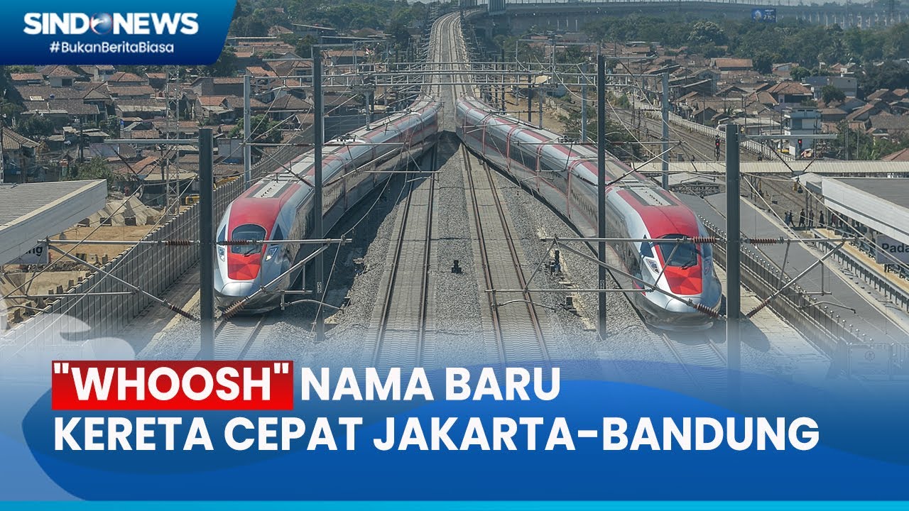 Kereta Cepat Jakarta-Bandung Diberi Nama 