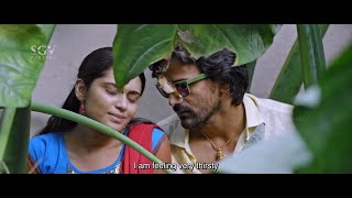 Dhananjay forcefully kisses Lover  Sangeetha Bhat 