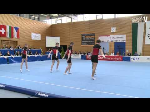 Acro Cup Albershausen 2013 Mens Group Combined Juniors Germany - Otto, Kühne, Löhmann, Werner