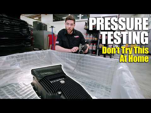 We just tested the best Ford transmission pan | Engineering with Banks