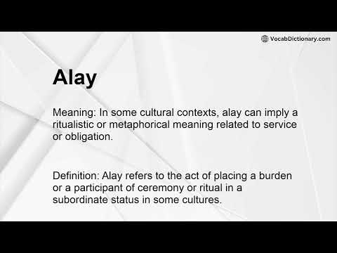 Alay Meaning