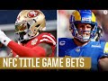How To Bet The NFC Championship Game: 49ers-Rams player props, line movement | CBS Sports HQ
