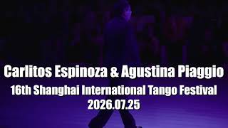 Carlitos y Agustina performance 4 -5 in 16th Shanghai International Tango Festival