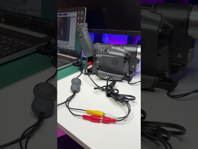 Vídeo relacionado con PKOUVOO Convertidor de Audio/Video RCA USB 2.0 Digitalice y edite Video Desde Cualquier Fuente analógica Incluyendo VCR DVD VCR